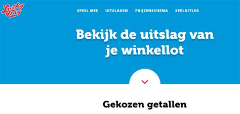 lucky day trekking uitslag